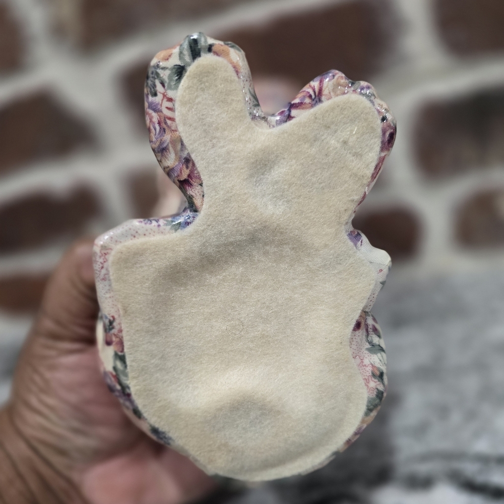 Vintage Fabric Covered Cat - Picture 5 of 6